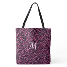 Personalised Leopard Print Tote Bag