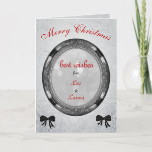 Personalised Luxury Christmas Holiday Card