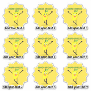 Personalised Magnificent Teacher Reward Sticker