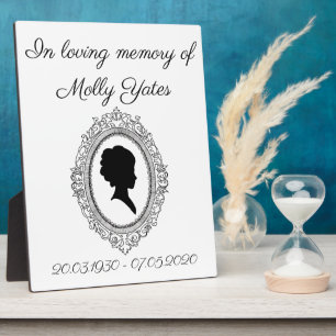 Personalised Memorial Framed Photo Plaque