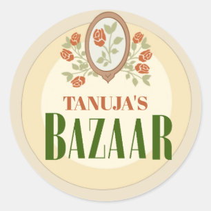 Personalised Mendhi Stickers  Henna Night Stickers