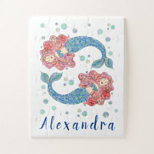 Personalised Mermaid Jigsaw Puzzle