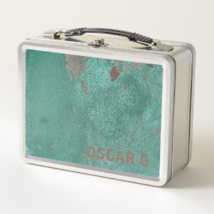 Personalised Metal Lunch Box - Oxidized Copper