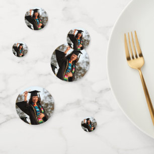 Personalised Modern Graduation Party Photo Confetti