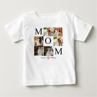 personalised mom picture mothers day gift Photo Baby T-Shirt