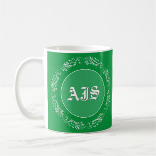 Personalised Monogram Design. Coffee Mug