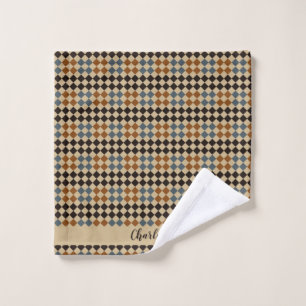 Personalised Mosaic Tile Wash Cloth