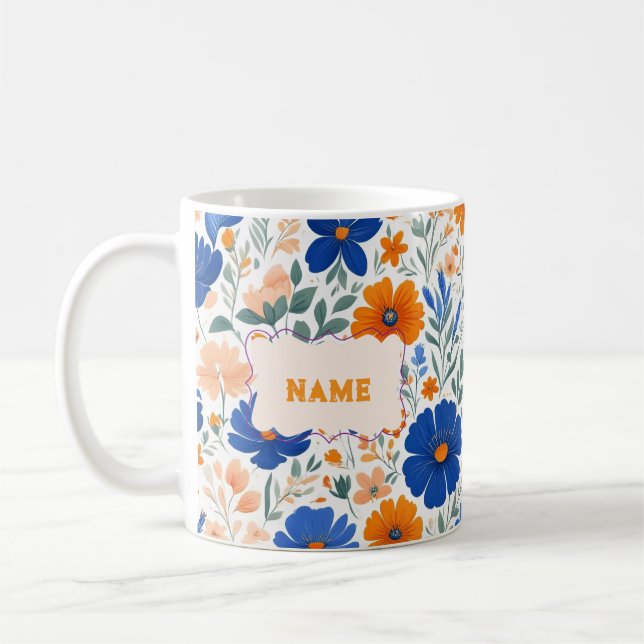 Personalised Mug, Custom made mug, Mug with name,  (Left)