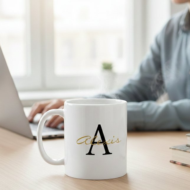 Personalised Mug | Initial and Name Mug | Custom  (Créateur téléchargé)