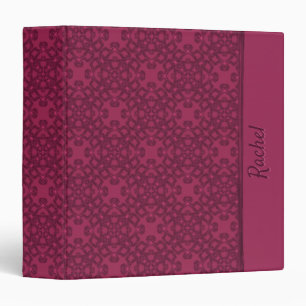 Personalised Mulberry Pattern Binder