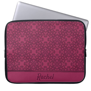 Personalised Mulberry Pattern Laptop Sleeve