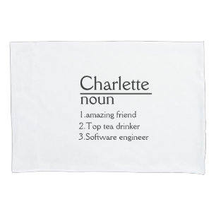 Personalised Name definition Pillowcase