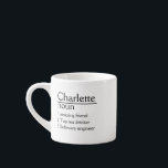 Personalised Name Definition white Mug<br><div class="desc">Our Personalised Name Definition white Mug is the perfect gift idea for any occasion and can be engraved with any name and definitions. Personalise this mug with any name, and 3 points below. The word "noun" is a fixed part of the design . Filled with your favourite hot drink, you...</div>