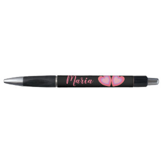 Personalised Name Editable Pens with Hears