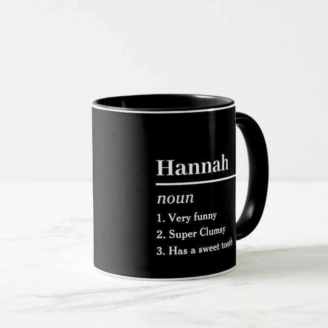 Personalised Name Mug with Funny Sayings  (Front Right)