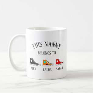 Personalised Nanny Mug, Nanny Gift Coffee Mug, Mug