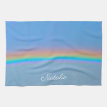 Personalised natural real rainbow