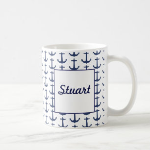 Personalised Nautical Theme Mug