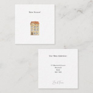 Personalised New House Announcement Card.