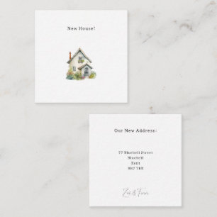 Personalised New House Announcement Card.