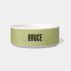 personalised new pet bowl