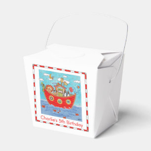 Personalised Noah's Ark Birthday Favor Box