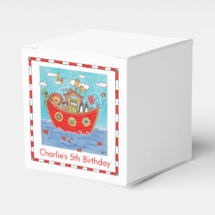 Personalised Noah's Ark Birthday Favor Box