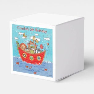 Personalised Noah's Ark Favor Box
