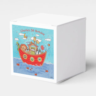 Personalised Noah's Ark Favor Box