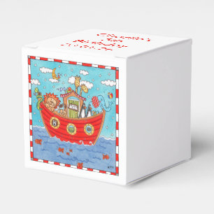Personalised Noah's Ark Favor Box