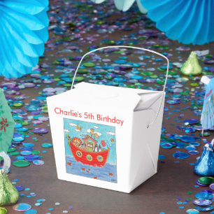 Personalised Noah's Ark Favor Box