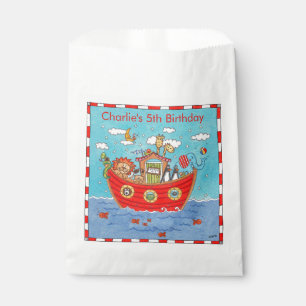 Personalised Noah's Ark  Favour Bag