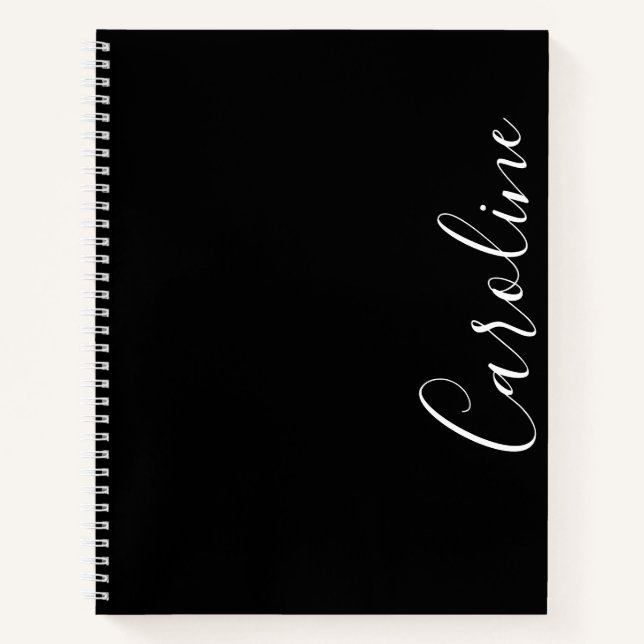 Personalised Notebook, Name  notebook (Front)