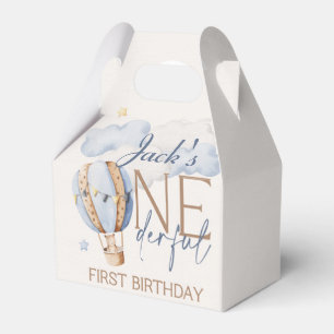 Personalised ONEderful 1st Birthday Favor Box