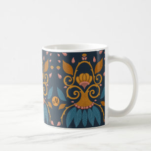 Personalised ornate pattern Medieval style Coffee Mug