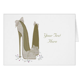 Personalised Party Stiletto Shoe Art