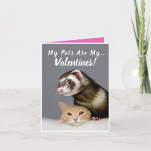 Personalised Pet Photo Valentines Day Pet Lovers Card