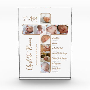 Personalised Photo Baptism Gift For Baby