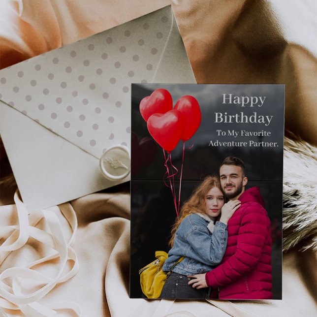 Personalised Photo Birthday Card (Personalised Photo Birthday Card)