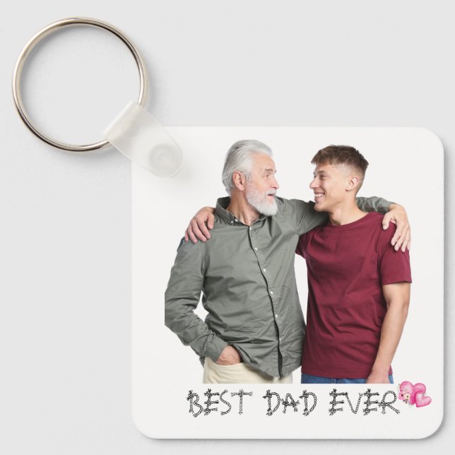 Personalised Photo Keychain (Front)