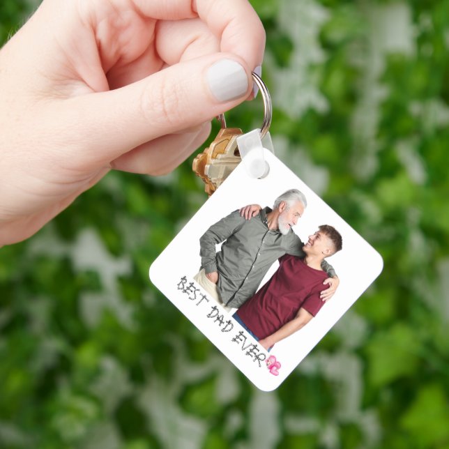  Personalised Photo Keychain (Hand)