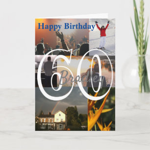 Personalised Photo Upload 60th Birthday Card