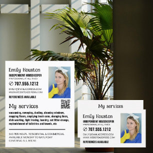 Personalised Photograph, Housekeeper, Maid Flyer