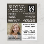 Personalised Photograph, Realtor, Estate Agent Flyer<br><div class="desc">Personalised Photograph,  Realtor,  Estate Agent Advertising Flyers By The Business Card Store.</div>