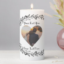 Personalised Picture Souvenir Candle Idea