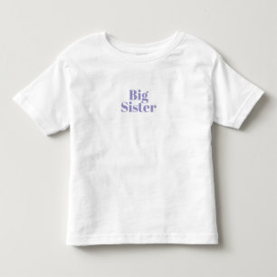 Personalised Pregnancy Announcement Big Sister. Toddler T-shirt