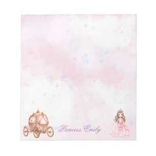Personalised Princess Notepad