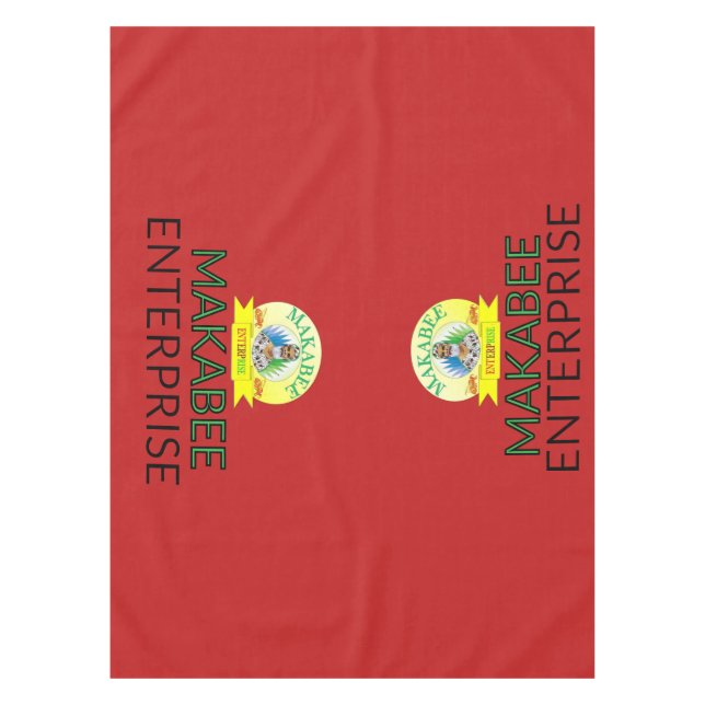 Personalised Printed  Tablecloth (Front)