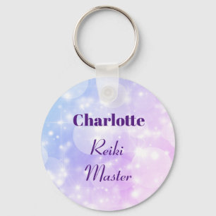 Personalised Reiki Master design Keychain