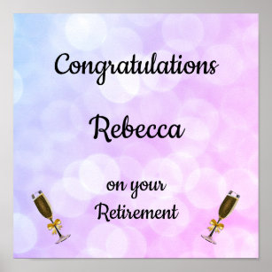 retirement posters prints poster printing zazzle ca